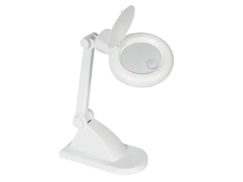 Velleman VTLLAMP lampe-loupe 12 W blanche, grossissement 1,75× et 4×