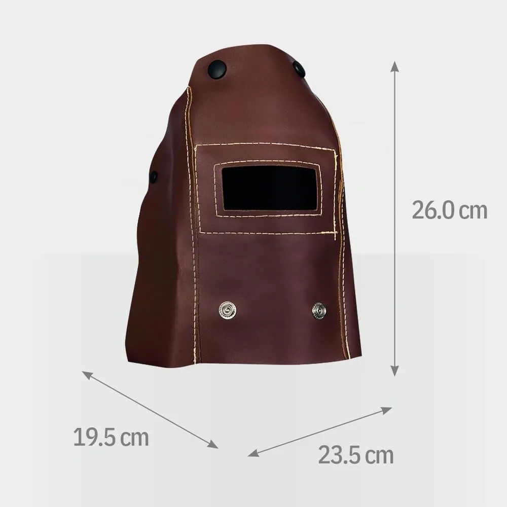 GYS Masque de soudage pliable en cuir teinte 11 92 x 36 mm