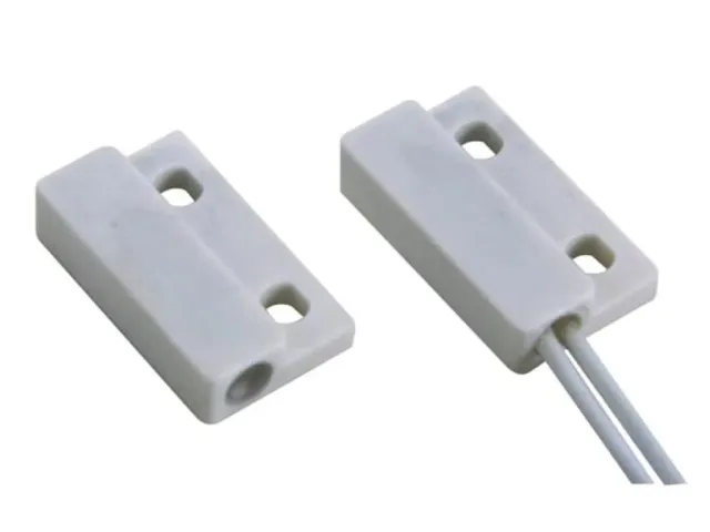 Velleman mini contact magnétique NC blanc filaire