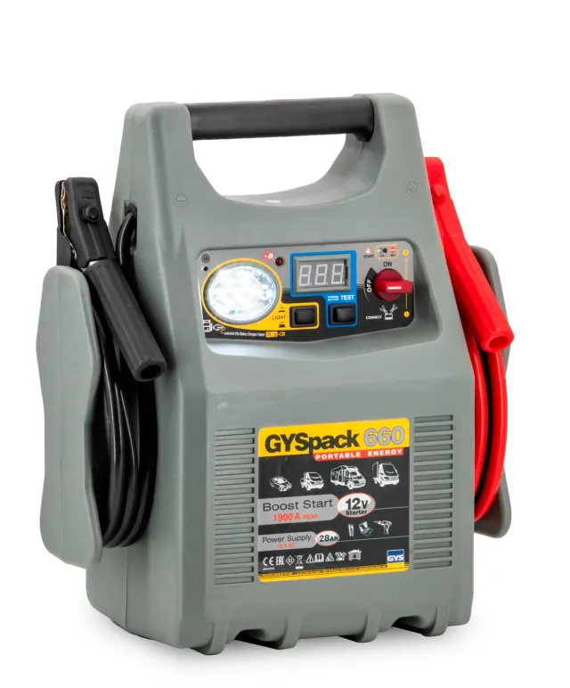 GYS Gyspack 660 booster démarreur 12V 640A autonome