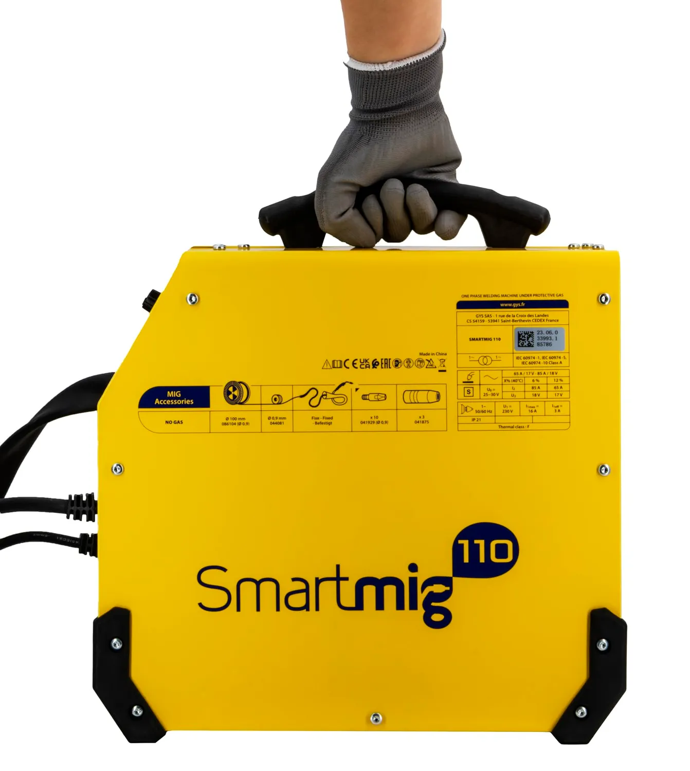 GYS SMARTMIG 110 poste à souder sans gaz 230 V portable