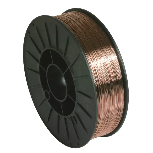 GYS Fil acier Ø 0,6 mm 5 kg fil plein cuivré