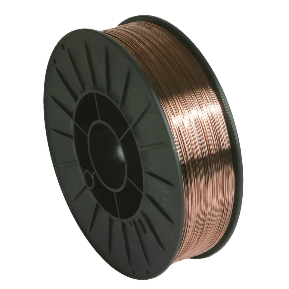 GYS Fil acier Ø 0,6 mm 5 kg fil plein cuivré