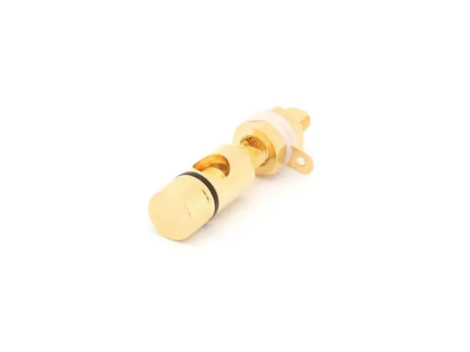 Velleman GP Series connecteur haut-parleur doré noir Ø 11 x 49 mm