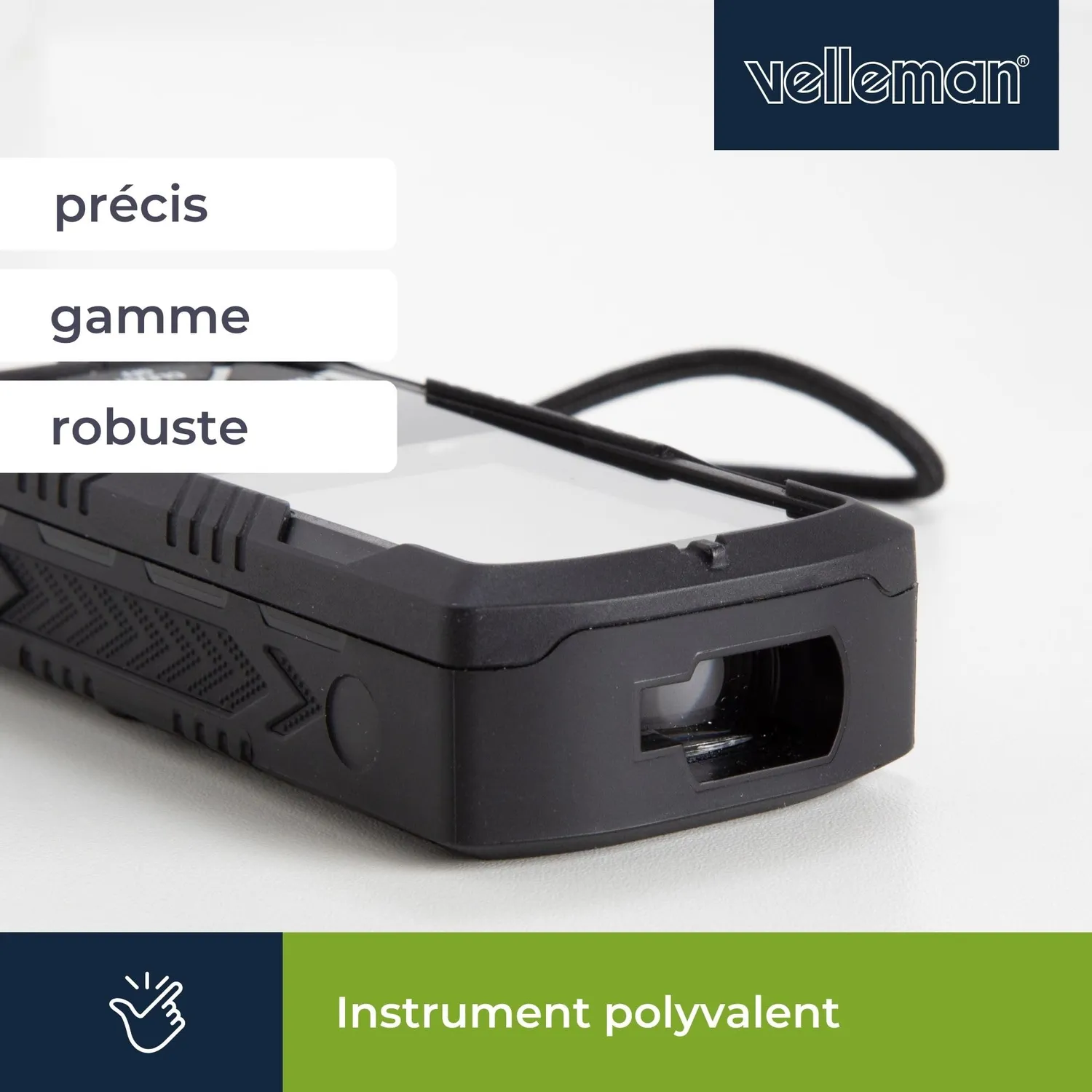 Velleman GP télémètre laser 50 m précision 1 mm IP54