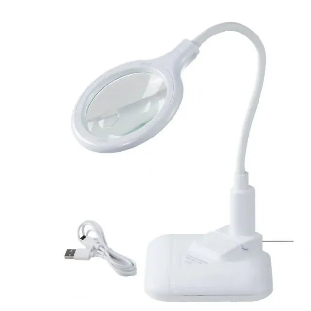 Zhongdi ZD-127B lampe loupe sur socle rechargeable