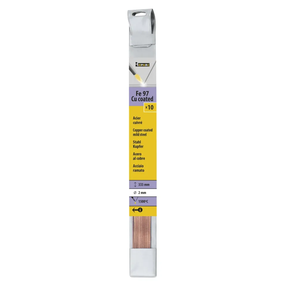 GYS Métal d'Apport Brasure acier cuivré baguettes 2 mm x 333 mm