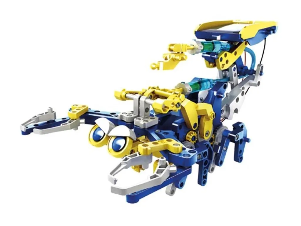 Velleman KSR17 kit robot solaire et hydraulique 12 modèles
