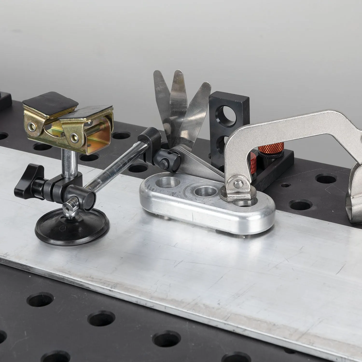 Strong Hand Europe MVS150 jauge d’épaisseur magnétique V-Pad