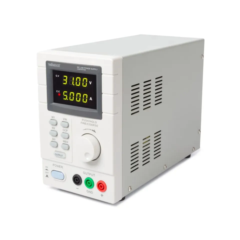 Velleman GP alimentation labo programmable USB 0-30V 5A