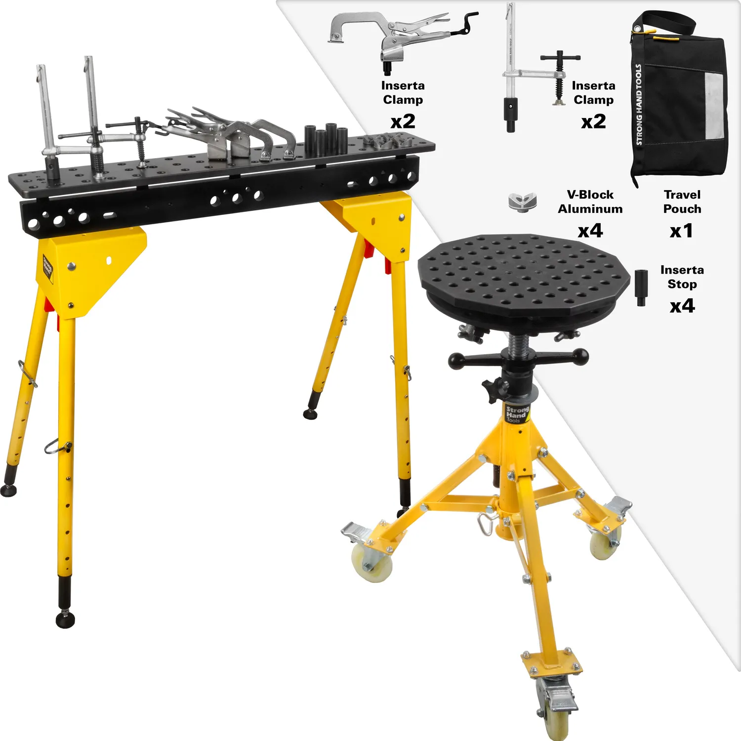 Strong Hand Scout Duo trépied + kit bridage 5/8"