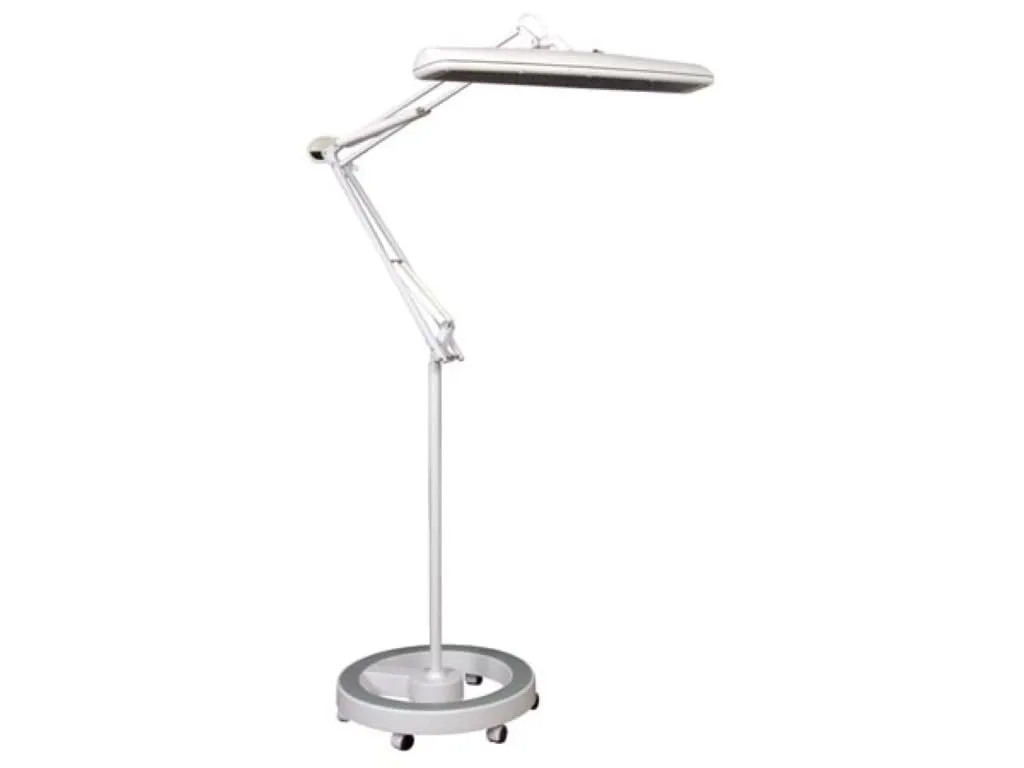 Velleman VTLLAMP support à roulettes pour lampe loupe métal 70 cm