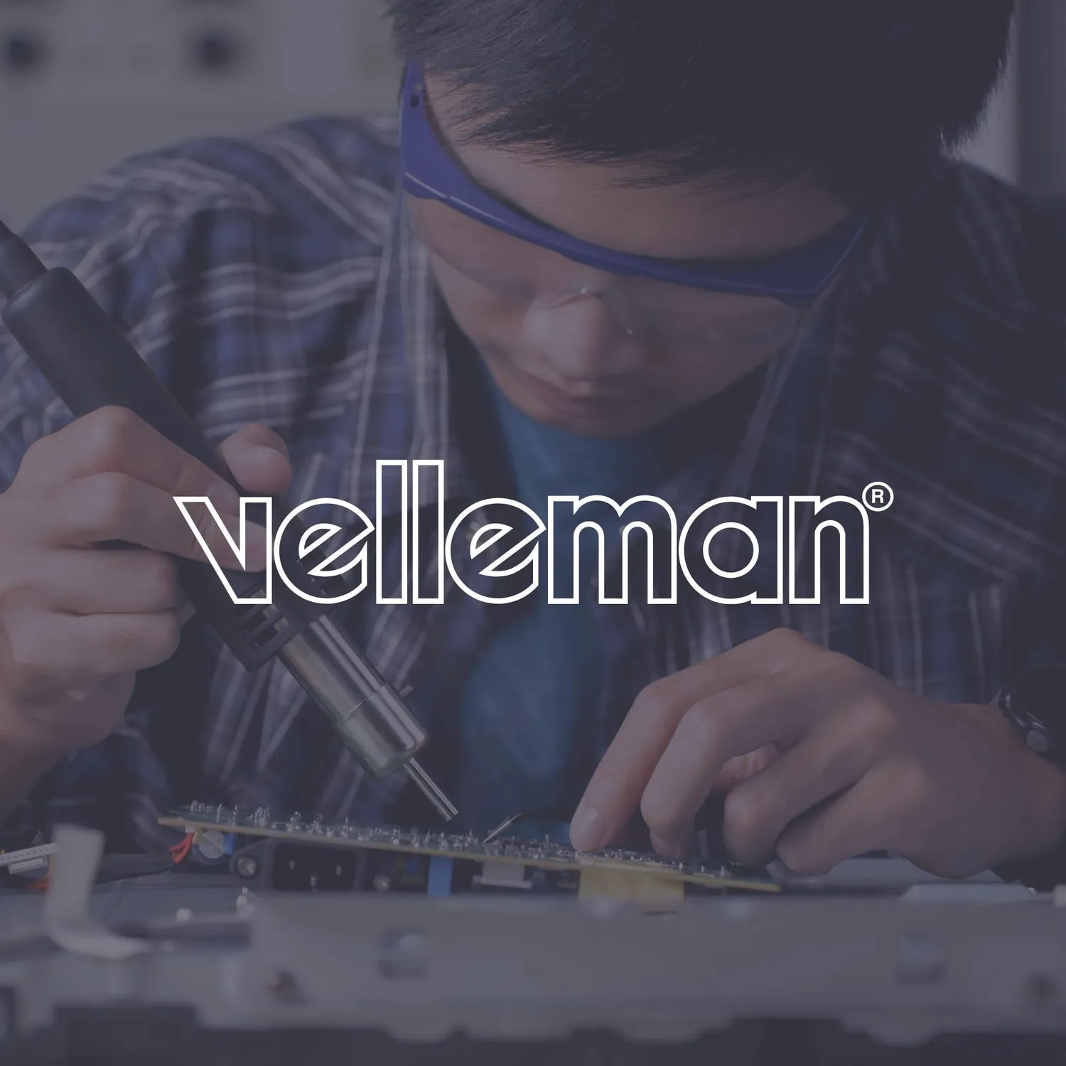 Velleman station de soudage air chaud 300 W 100-500 °C CMS