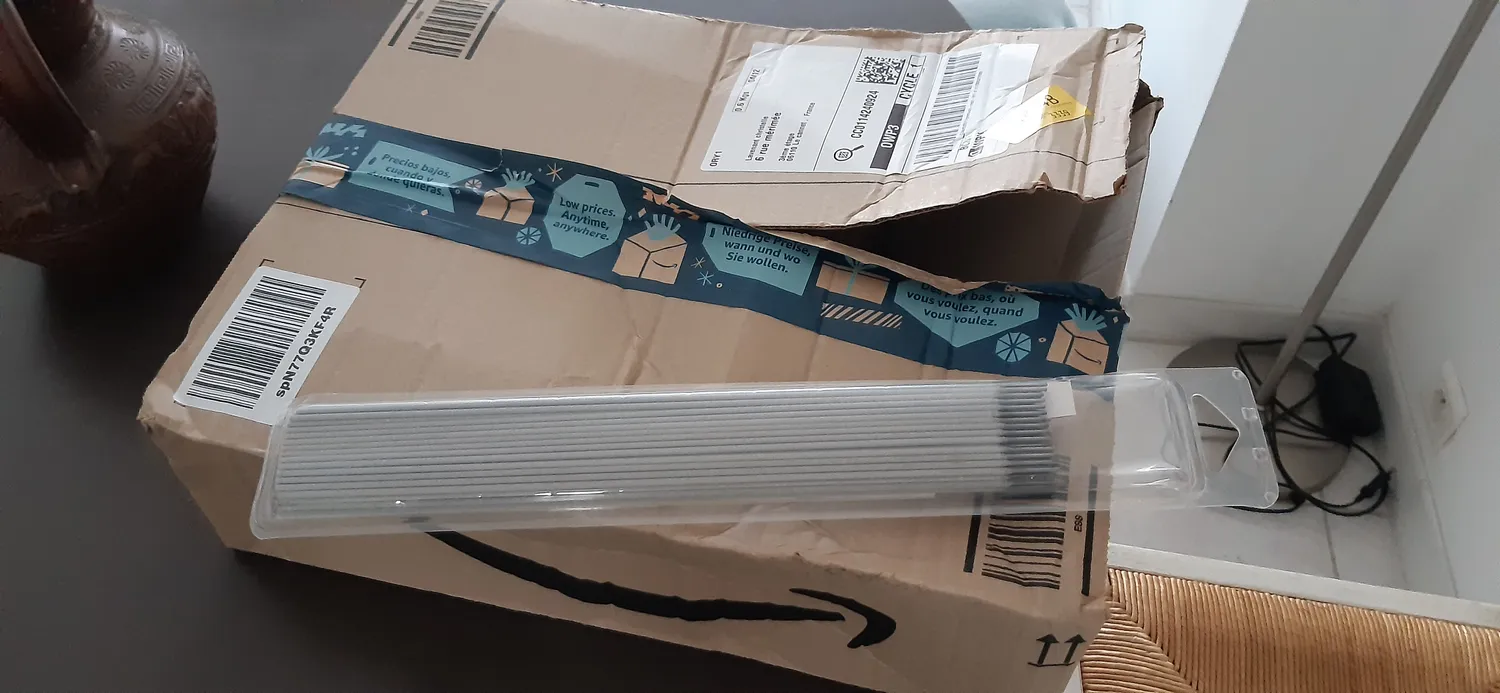 GYS électrodes rutiles E6013 Ø 1,6 mm, étui de 50, inox