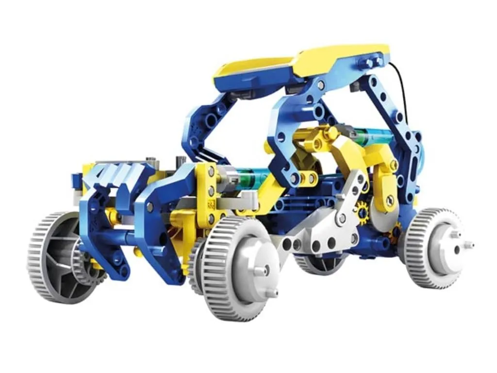 Velleman KSR17 kit robot solaire et hydraulique 12 modèles