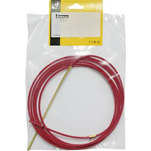 GYS Gaine téflon fil alu 1,0/1,2 mm 3 m rouge
