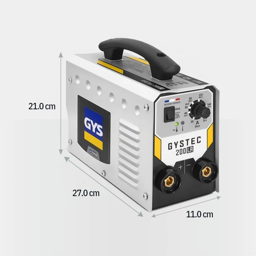 GYS GYSTEC 200 LA poste MMA TIG Lift 200 A avec valise