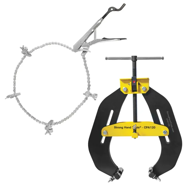 Strong Hand Python kit alignement tuyaux chaîne + bride