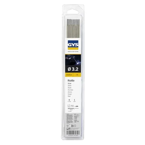GYS électrodes MMA E6013 rutile Ø3,2 mm blister 9
