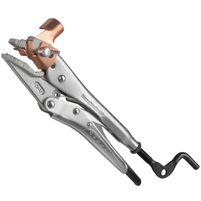 STRONG HAND EUROPE 7″ Extractor GPB710 pince de masse à mâchoire fixe