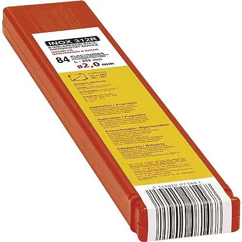 GYS E312 électrodes de soudage 2 mm, 84 pièces inox