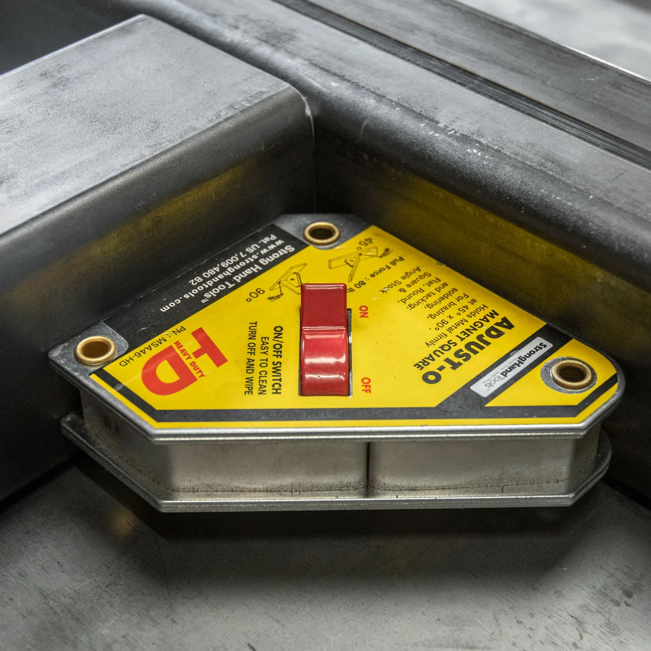 Strong Hand Adjust-O équerre magnétique MSA45 65 lb pour soudage
