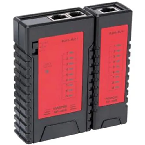 Velleman GP testeur de câbles LAN RJ45 RJ11 RJ12 à LED