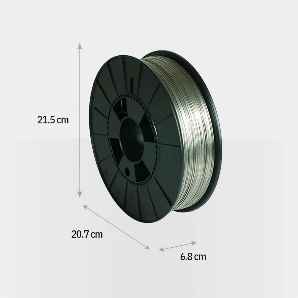 GYS Métal d’Apport MIG/MAG Fil Plein Inox ER316LSi/G19 12 3LSi Ø 0,8 mm 5 kg