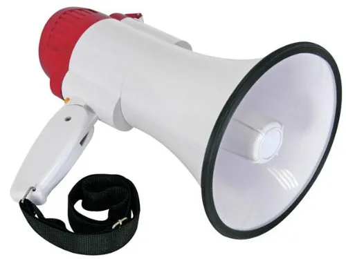 Velleman GP Series mégaphone 10 W portée 100 m avec enregistrement