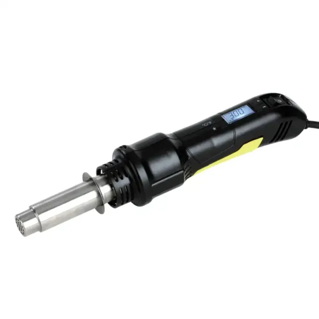Zhongdi ZD-8907 pistolet à air chaud 220–240 V, affichage LCD
