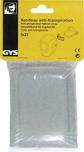GYS bandeaux serre-tête anti-transpiration, lot de 2, durables