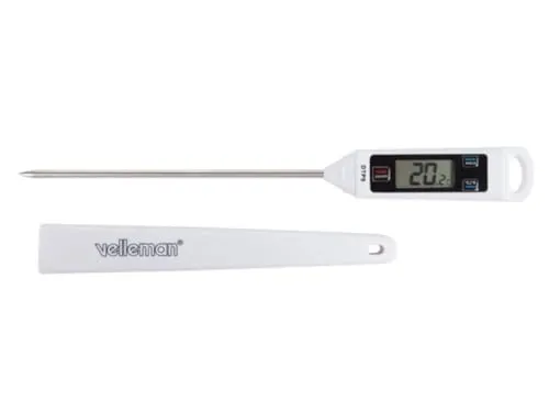 Velleman sonde température digitale -50-330°C inox