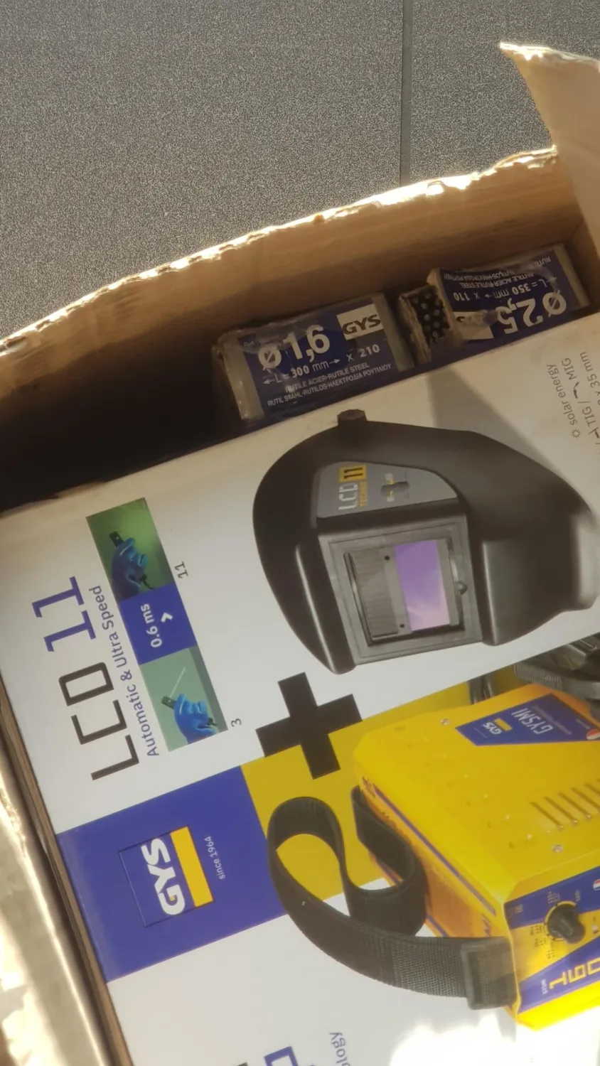 GYS électrodes rutiles E6013 Ø 2,0 mm 155 baguettes