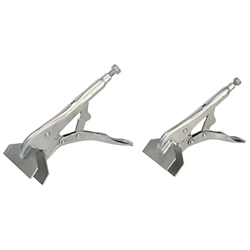 GYS 062719 pinces étau plates 200 et 250 mm lot de 2
