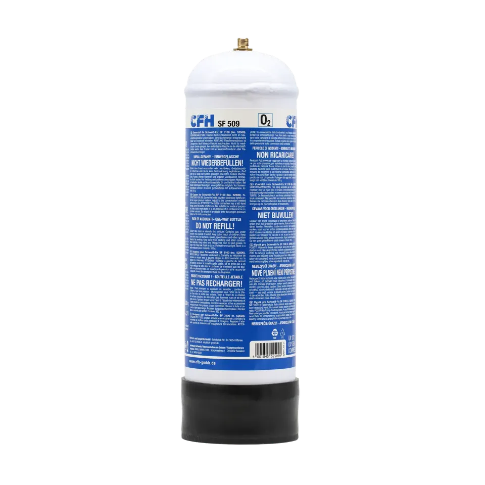 CFH SF 509 bouteille d’oxygène 2,2 L soudage