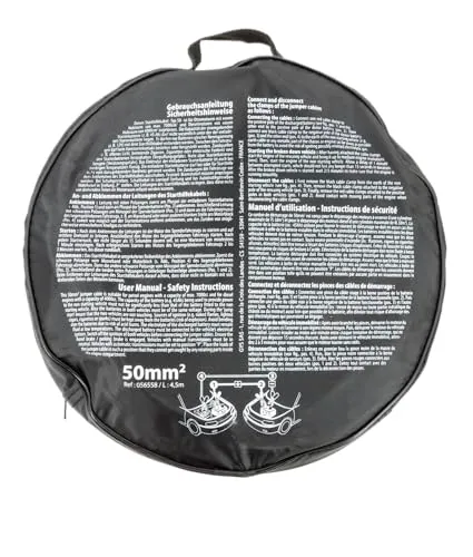 GYS 056 câbles de démarrage 320 A, 3 m, cuivre