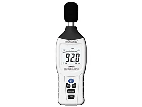 Velleman Sonomètre LCD 30-130 dB extinction auto