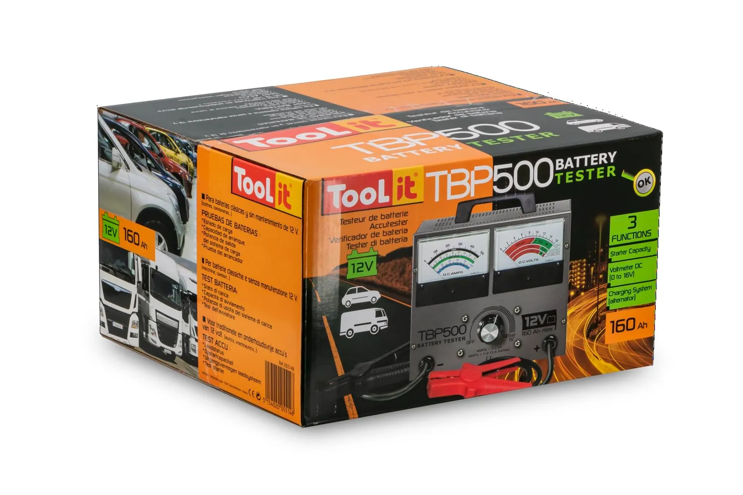 GYS TBP 500 testeur de batterie 12 V jusqu’à 160 Ah