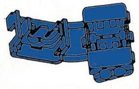Velleman GP Series Raccord instantané bleu