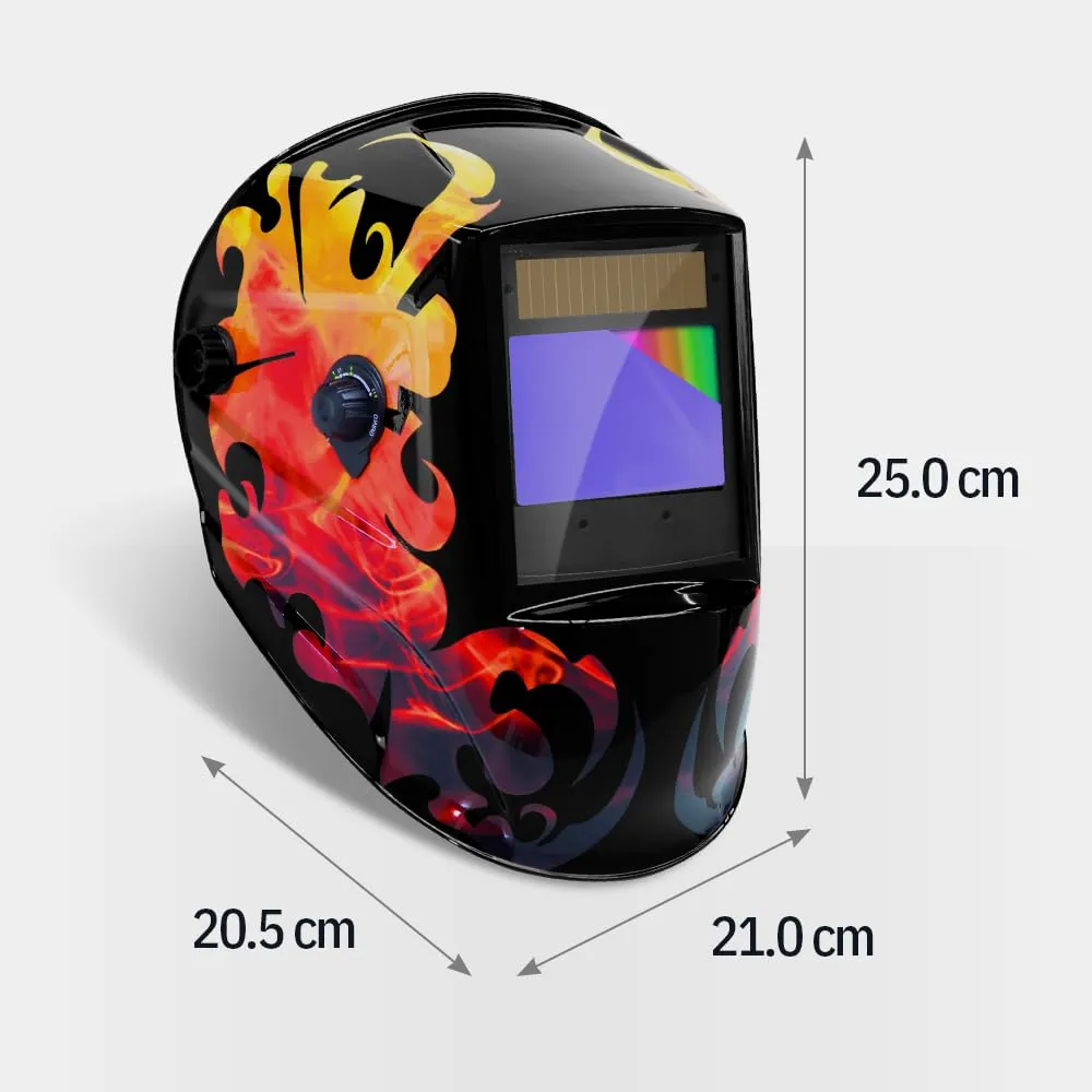GYS Zeus 5-13 G Fire masque de soudage True Color automatique