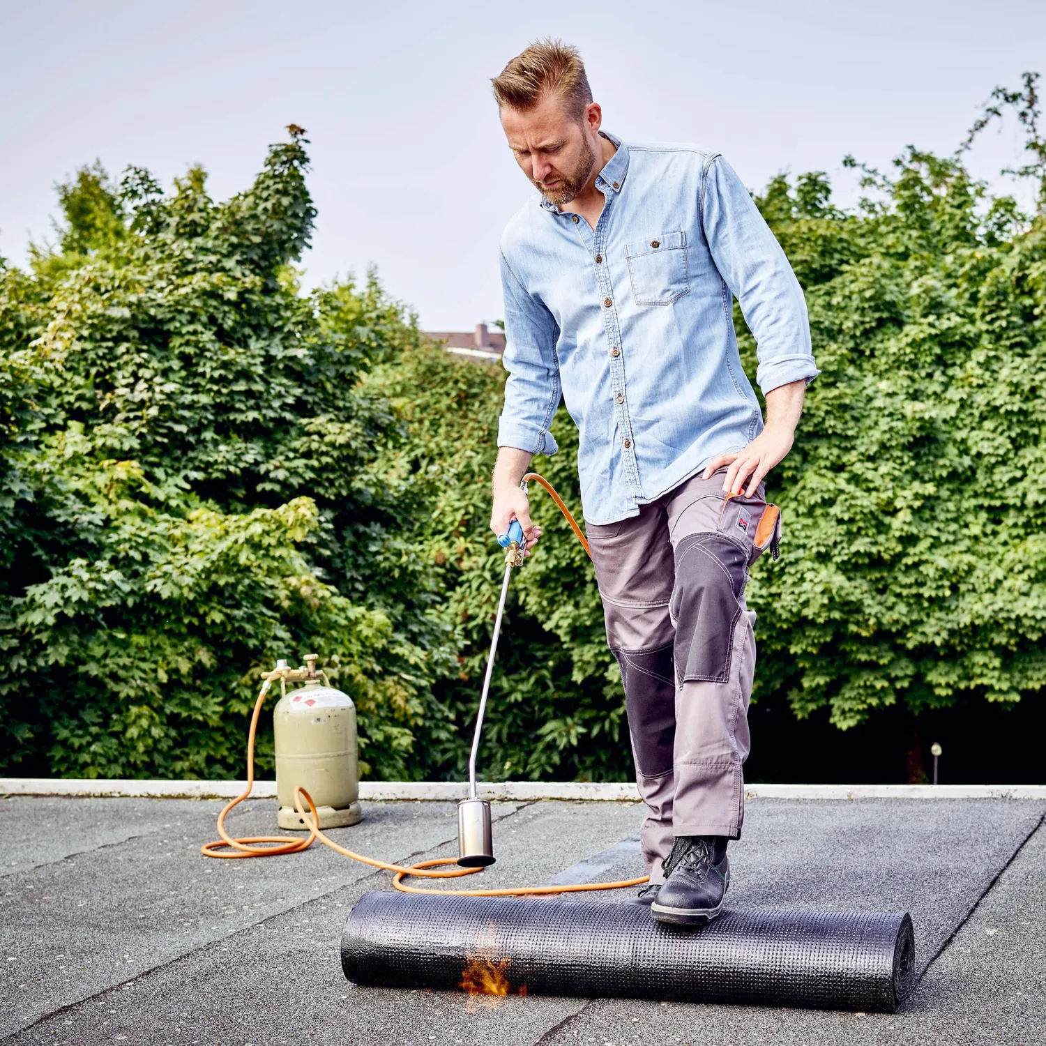 CFH GV 900 désherbeur thermique avec brûleur 60 mm