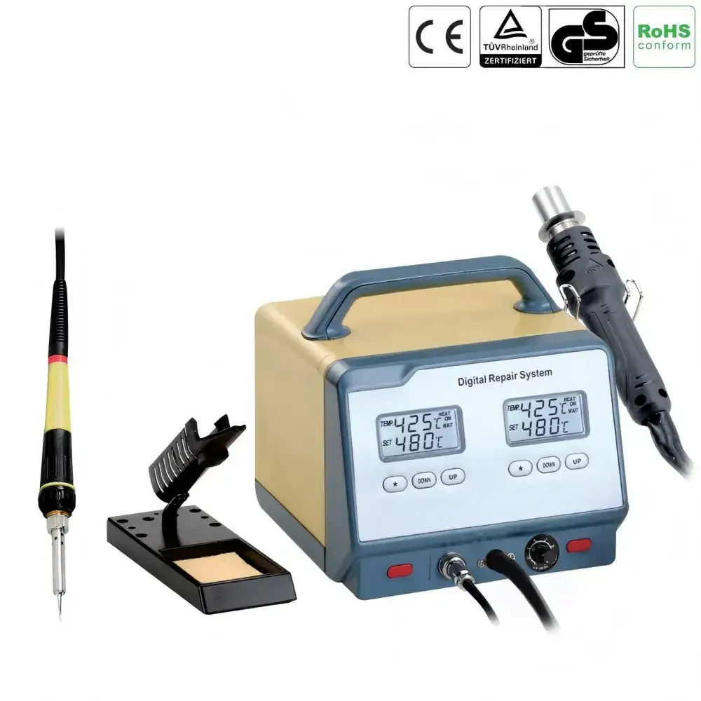 Zhongdi ZD-8912 station de soudage air chaud 2-en-1