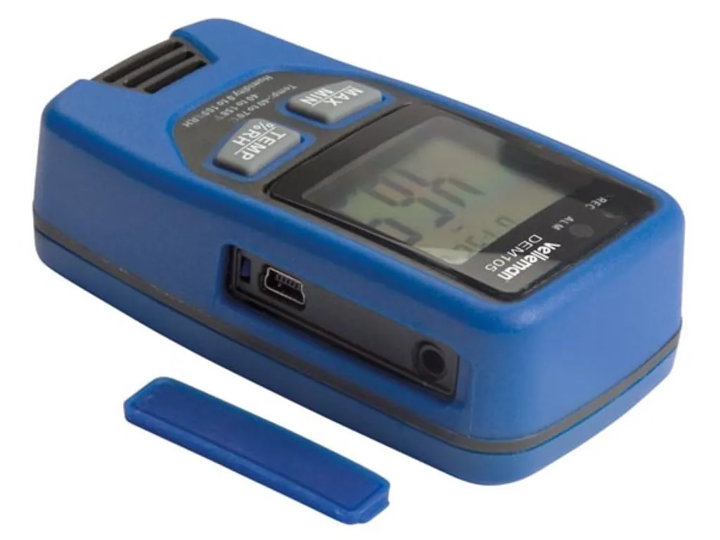 Velleman GP datalogger température humidité USB LCD