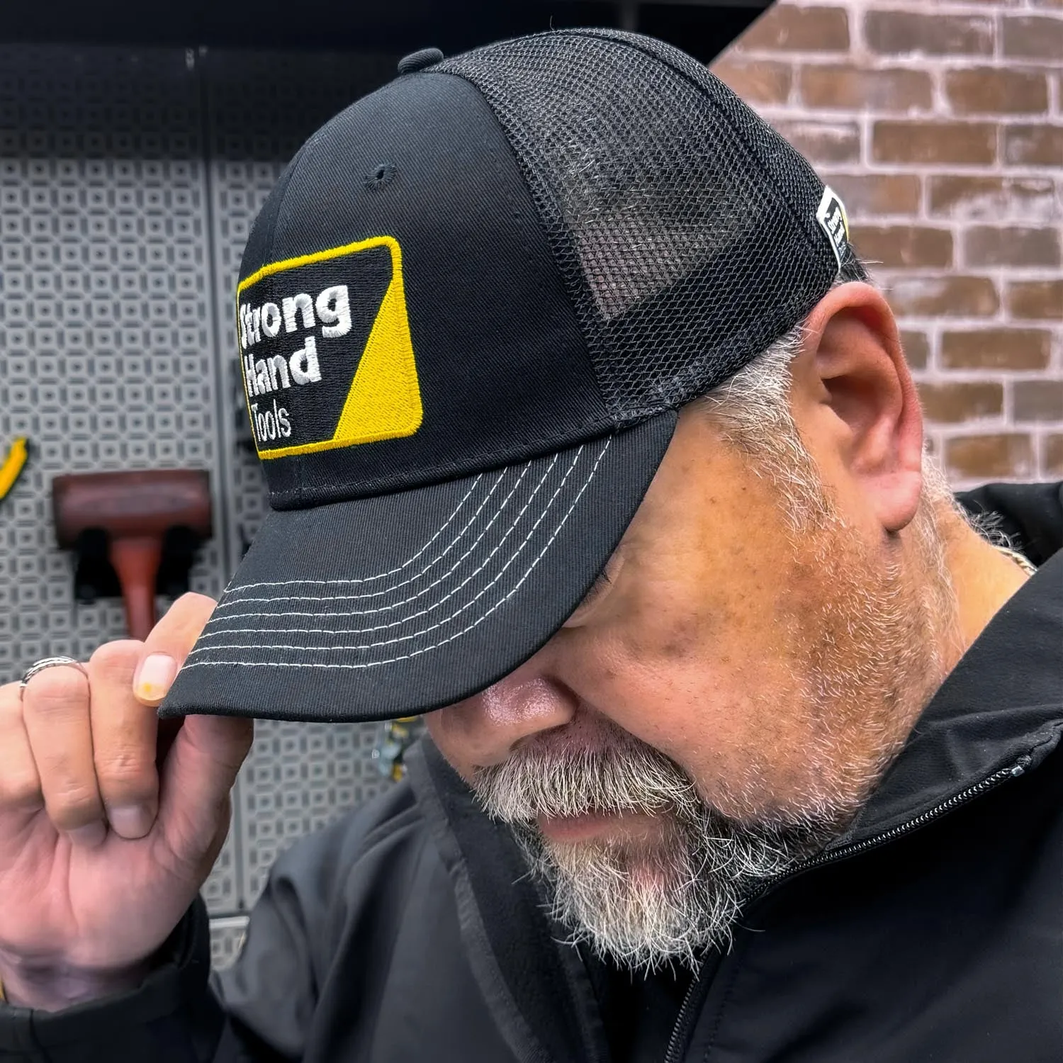 Strong Hand Tools casquette trucker réglable coton respirant