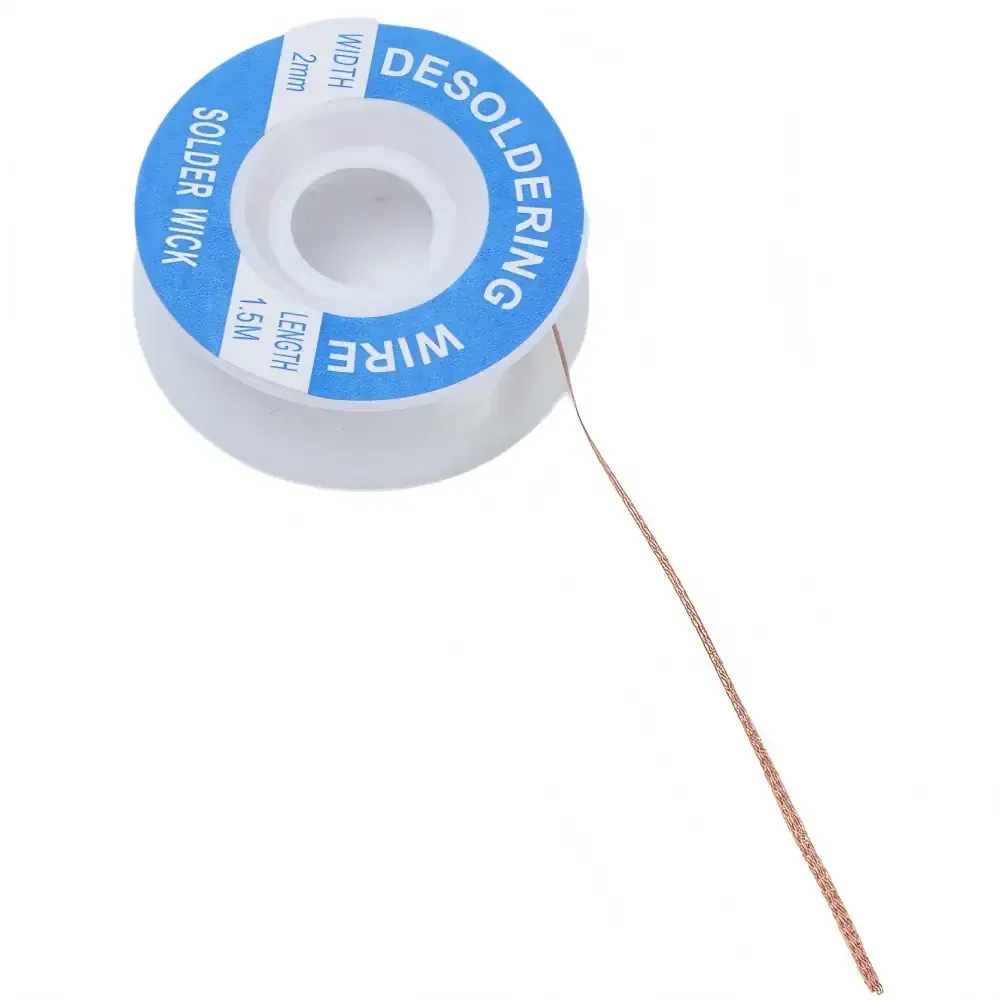 Zhongdi ZD-180 tresse à dessouder cuivre 2,0 mm 1,5 m