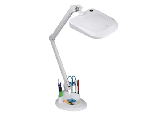 Velleman VTLLAMP support de table pour lampe loupe trou 12 mm métal