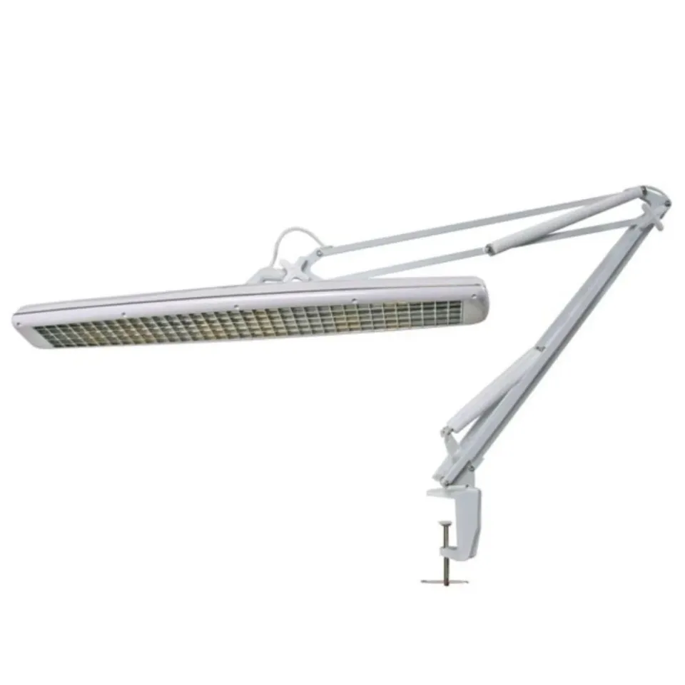 Velleman 59921 lampe de bureau à étau 3 × 14 W, lumière 6500 K