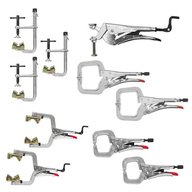 Strong Hand Europe Pipe Holding Kit kit de maintien de tubes, 10 pièces