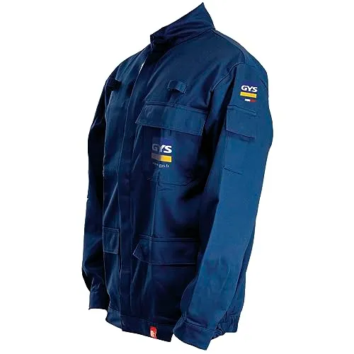 GYS Pro GYS 073791 veste de soudage XL bleu foncé multirisque