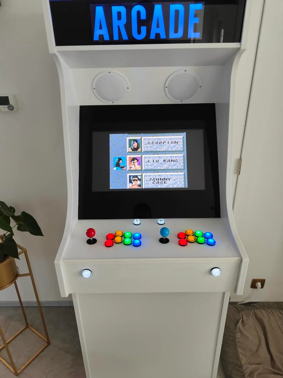 Velleman enceinte encastrable 5 pouces 80 W blanche 2 pièces
